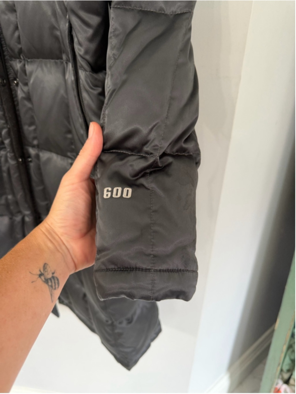 The North Face Women’s Large Knee Length Quilted Goose Down Winter Puffer Coat - Picture 3 of 10